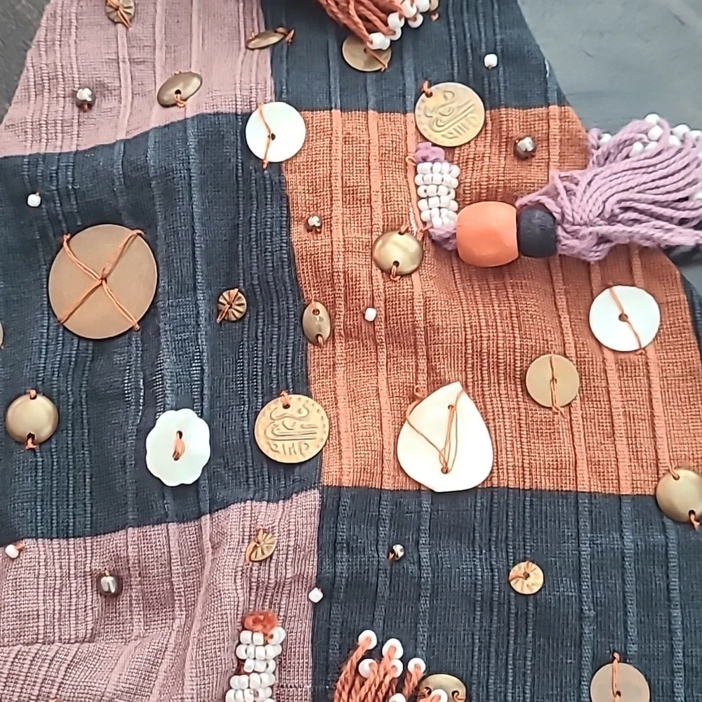 ZARA VEST/HALTER Vintage boho vibes  SIZE XL - Picture 3 of 12